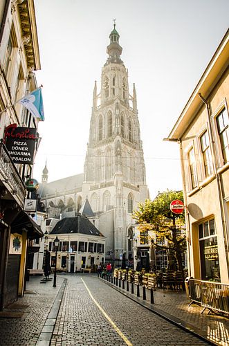 Matinée d'automne ensoleillée à Breda