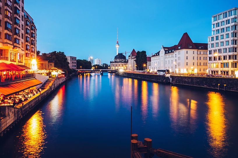 Berlin – Blick von der Weidendammer Brücke von Alexander Voss