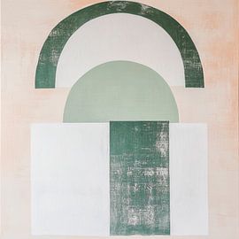 Farbenfrohe Geometrie von Poster Art Shop