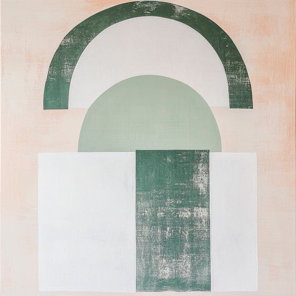 Colourful geometry by Poster Art Shop