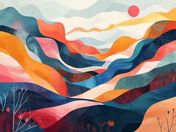 Retro Solstice: Een korrelige topografische studie