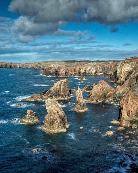 Rugged Coast at Mangersta- Lewis &amp; Harris by Cor de Bruijn Photography