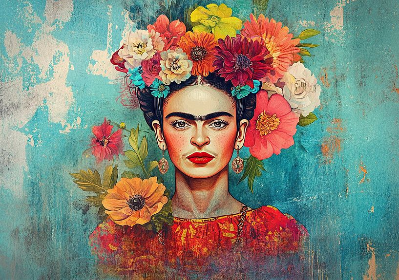 Frida "Herz aus Farben" von Niklas Maximilian