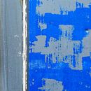 Blauw-grijs abstract op verweerd aluminium oppervlak van Texel eXperience thumbnail