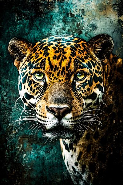 Intense leopard with rich details by Art & Soul Creations