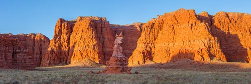 Panorama du désert peint, Arizona sur Henk Meijer Photography