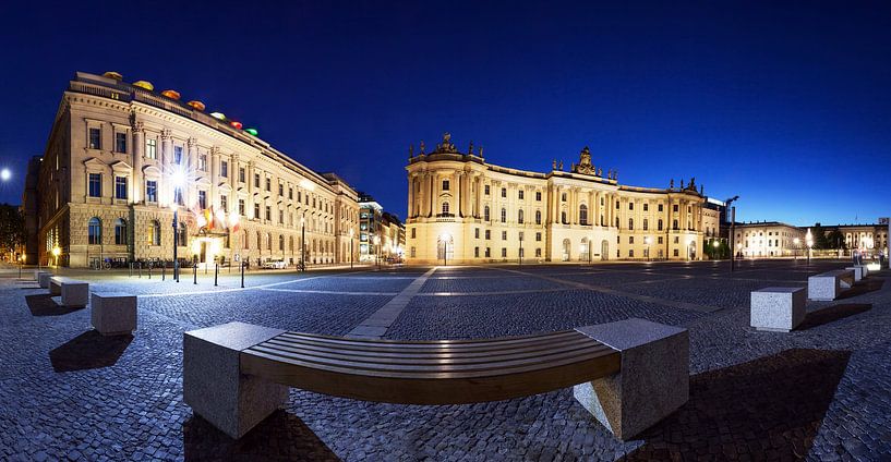 Bebelplatz Panorama by Frank Herrmann