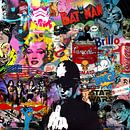 Pop-Art-Collage von Rene Ladenius Digital Art Miniaturansicht