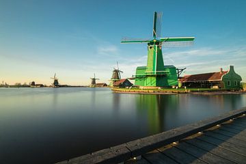 Dutch Mill at the Zaanse Schans by Wesley Koetje