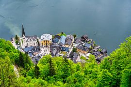 Ein Blick auf Hallstatt in Österreich von Andreas Völkel