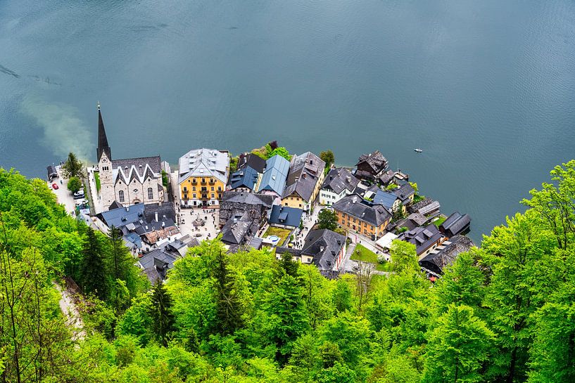 Vue de Hallstatt en Autriche par Andreas Völkel