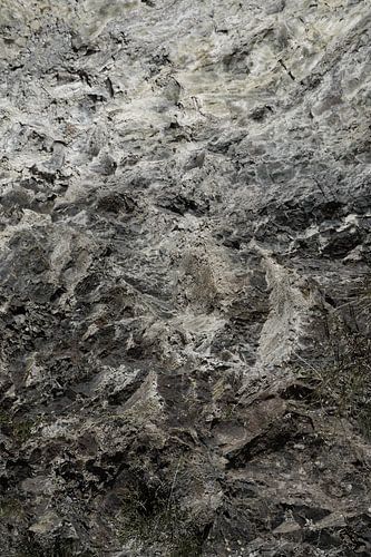 Textuur van een rotswand in Val D'Aran