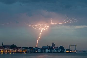 Lightning beautiful Dordrecht by Patrick Blom