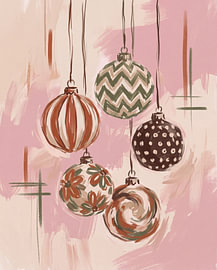 Festive Ornaments: Winter Charm by Your unique art