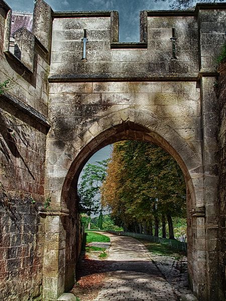 kasteelpoort Pierrefonds van Dietjee FoTo