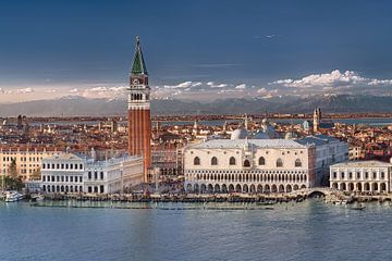 Venetië Skyline Panorama van Voss Fine Art Fotografie