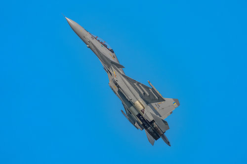Sukhoi SU-30MKM der malaysischen Luftwaffe. von Jaap van den Berg