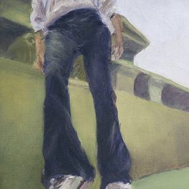 Perspectief in de National Gallary - Londen van Nancy van Veelen