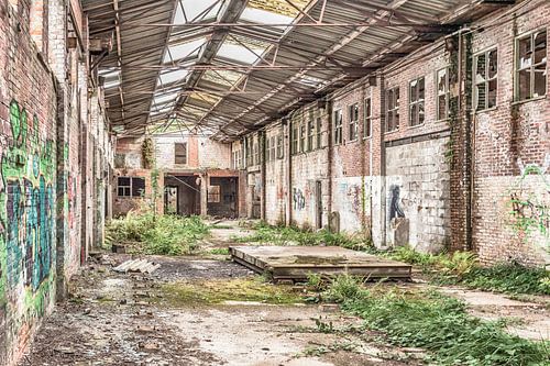 Verlaten hal in België