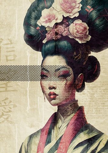 Geisha by Mirjam Duizendstra
