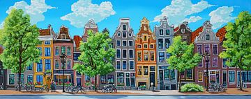Painting Amsterdam by Abstract Painting