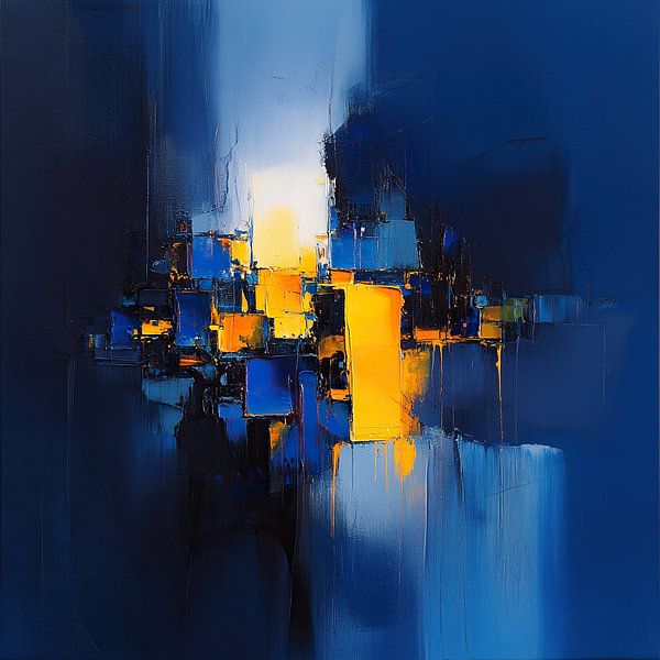 Neon-Echos von ARTEO Gemälde