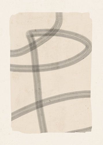 Minimalistische abstrakte Kunst