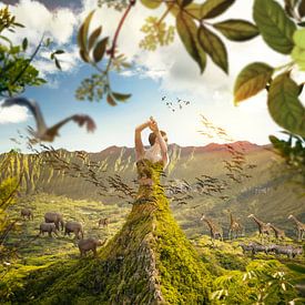 Mother Nature calls her children by Martijn Schrijver