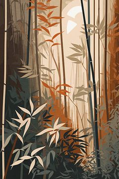 Ein Bambuswald von Patterns & Palettes