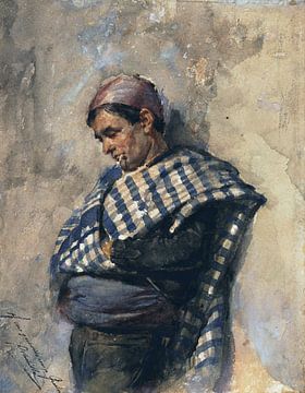 Toreador - Francisco Pradilla Y Ortiz, 1870-1921 by Atelier Liesjes