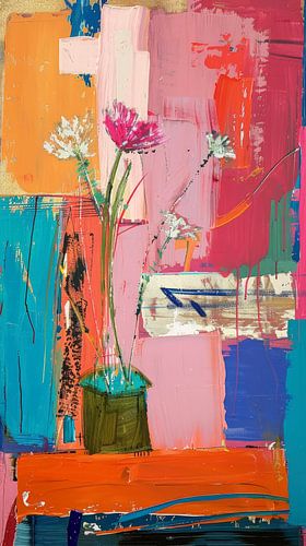 Kleurrijk Bloemstilleven