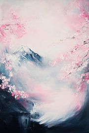 Magie des fleurs, paysage sur Poster Art Shop