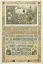 Poster of the Biologische Tentoonstelling (Biological Exhibition), Theo van Hoytema, 1910 van 1000 Schilderijen thumbnail