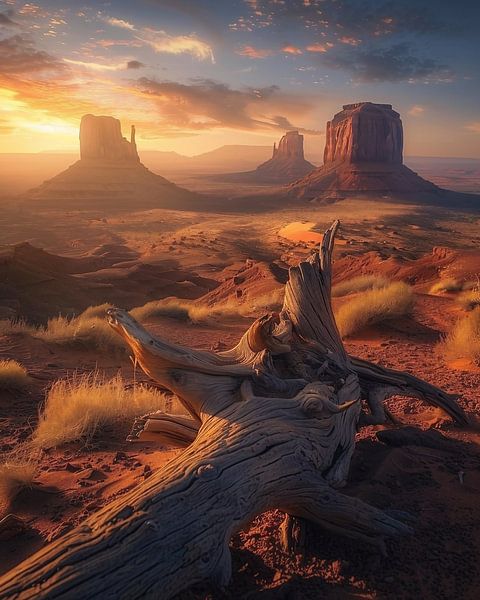 Morgenmagie am Monument Valley von fernlichtsicht