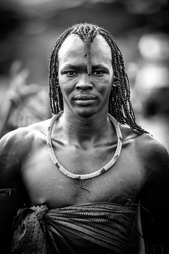 Massai-Porträt Mann