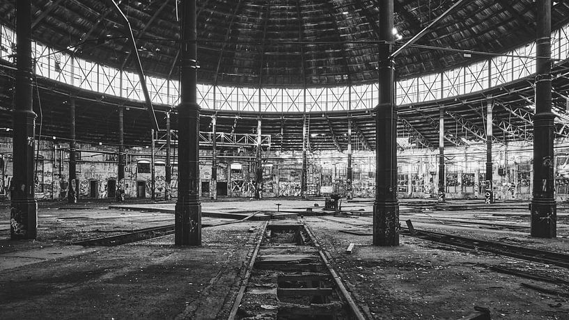 Oude machineloods van Steven Plitz