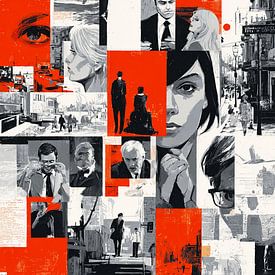 Fragmente der Stadt – Geschichten in Schwarz, Weiß und Rot von Karina Brouwer