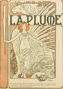 La Plume von Alphonse Mucha