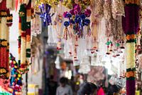 Hanging flowers