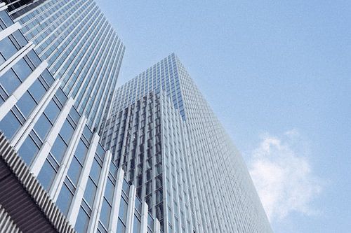 De Rotterdam met een blauwe lucht | Rotterdam | Nederland Reisfotografie