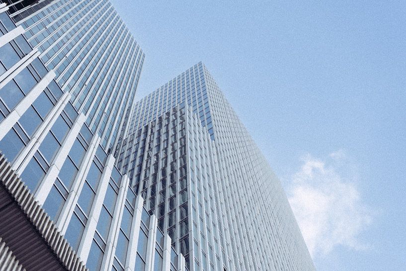 The Rotterdam with a blue sky | Rotterdam | The Netherlands Travel Photography by Dohi Media