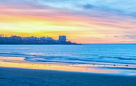 Einsamkeit am Strand von La Jolla Shores von Joseph S Giacalone Photography