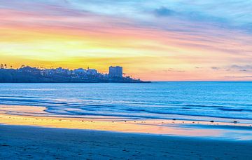 Einsamkeit am Strand von La Jolla Shores von Joseph S Giacalone Photography