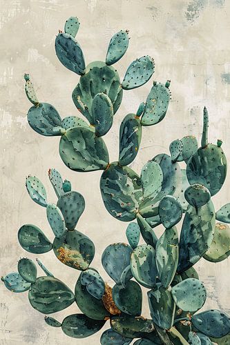 Aquarel Opuntia ficus-indica