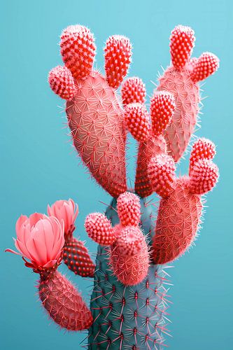 Roze cactus