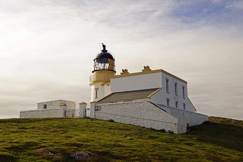 Stoer Head vuurtoren in Schotland.
