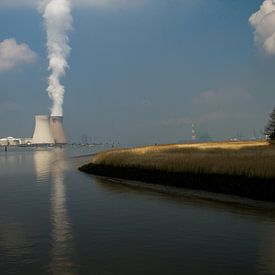 Kerncentrale Doel sur Abra van Vossen
