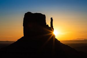 Sonnenaufgang am Monument Valley