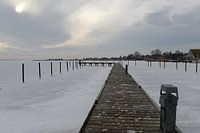 Aanmeren in de bevroren Oostzee