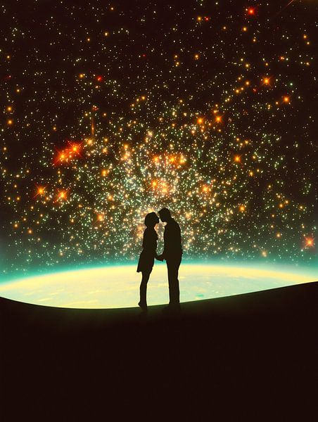 A Cosmic Kiss by Taudalpoi